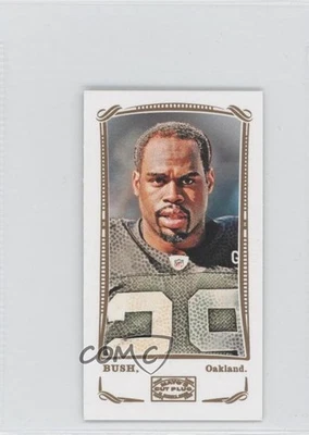 2009 Topps Mayo Mini Mayo Back Michael Bush #190 - Image 1 of 2