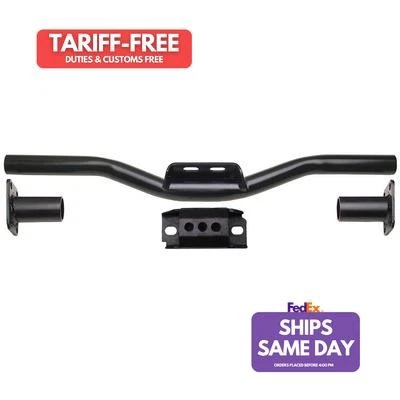 Trans-Dapt 4559, One Black Steel 3In Drop Trans Mount Kit Performance Parts - Image 1 of 4