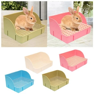 Rabbit Litter Box Bedpan Potty Trainer for Ferrets Chinchillas Guinea Pigs - image 1 of 2