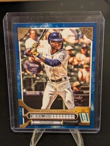 2022 Topps Gypsy Queen Indigo 125/250 #123 Kyle Lewis Seattle Mariners - Picture 1 of 2