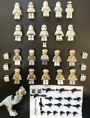 Лот минифигурок Tauntaun Army LEGO Star wars Hoth Rebel Snow Trooper Battle - Изображение 1 из 4