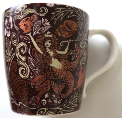 Taza de café Starbucks Mermaid 2008 12 oz Foto 1 de 4