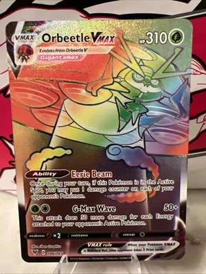 Orbeetle VMAX (Secret) 186/185 Swsh04: Vivid Voltage Holo - Image 1 of 4