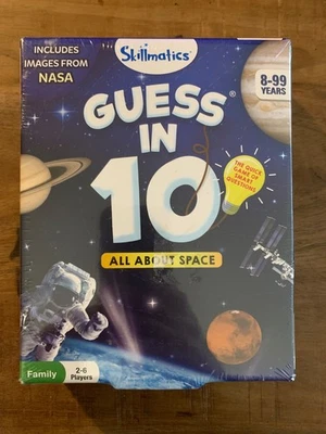 Skillmatics Card Game Guess in 10 NASA Space Guessing Game 2-6 Players SEALED B1 - Image 1 of 4