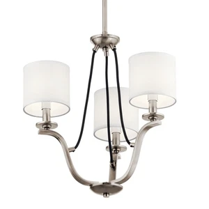 Kichler 43531 Pewter Thisbe 3-Light 18"W Chandelier - Picture 1 of 3