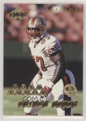 1998 Collector's Edge Supreme Season Review Gold Ingot Bryant Young #163 HOF - Image 1 of 2