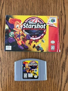 Nintendo 64 N64 Authentic Starshot Space Circus Fever Cart & Box - Bild 1 von 7