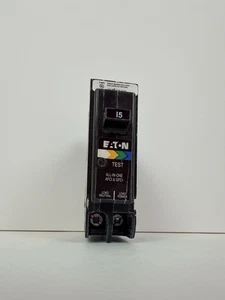Nuevo Disyuntor Eaton BRP115DF AFCI/GFCI 15A 1 Polo 120V Sin Caja - Imagen 1 de 5