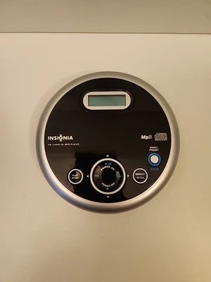Insignia Portable CD Player with FM Tuner Model NS-P5113 MP3 Playback Tested Y2k - Изображение 1 из 4