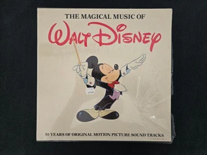 "The Magical Music Of Walt Disney" 1978 4-LP Vinyl Album Box Set w/ Book *Read* - Picture 1 of 19