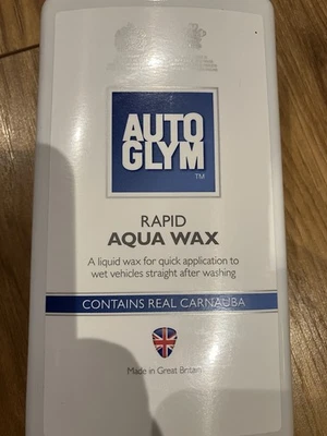 Autoglym Rapid Aqua Carnauba Wax 500ml New - Image 1 of 3