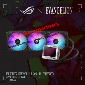 ASUS ROG RYUJIN II 360 Water Cooler ARGB EVA EDITION AM4/LGA2011/1200/1700/2066 - Picture 1 of 5