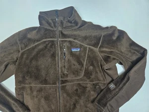 Patagonia Jacket Mens Large Fleece R2 Midweight Brown Outdoor Hiking - Picture 1 of 10