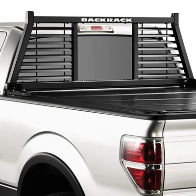 For GMC Sierra 2500 HD 2001-2024 BackRack 148LV Half Louvered Headache Rack Foto 1 de 4
