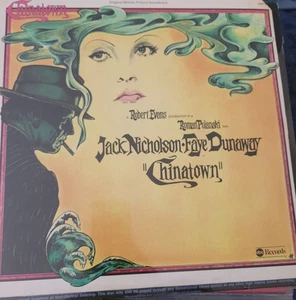 Jack Nicholson Faye Dunaway Chinatown Soundtrack Vinyl 1974 New.Read Description - Imagen 1 de 3