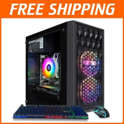 Versatile Gaming Desktop with Intel i7, 16GB RAM & WiFi 6, Perfect for Streaming - Image 1 of 4