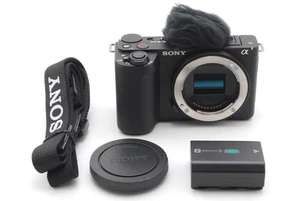 Sony ZV-E10 II 35 Languages Black Body Only From Japan [Mint] #8123503A - Picture 1 of 8