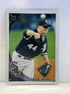 2010 Topps Jake Peavy #501 Chicago White Sox - Picture 1 of 2