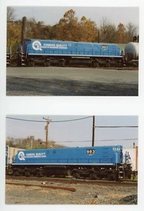 Impresión fotográfica a color Two Views of Conrail SLUG #983 ORIGINAL 4x6 - Imagen 1 de 2