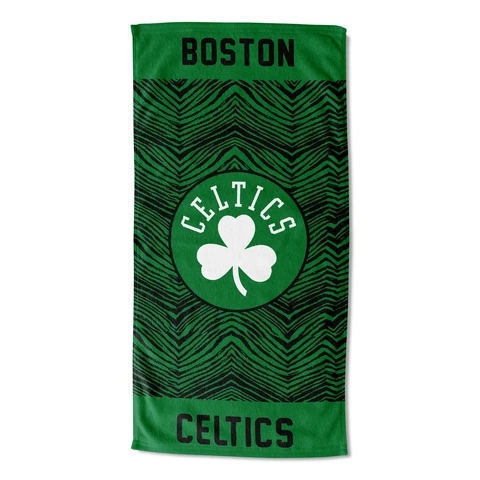Northwest NBA Boston Celtics State Line Beach Towel, 30x60 Cover