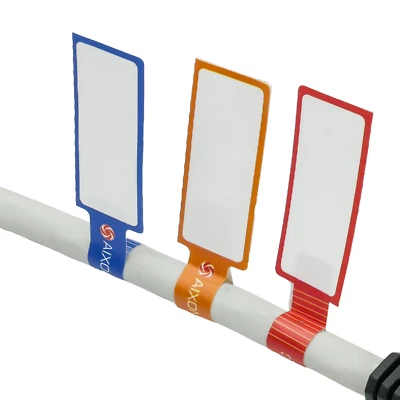 Kabel Etiketten Beschriftung farbig reißfest selbstklebend 24 Stück pro Blatt - Bild 1 von 4