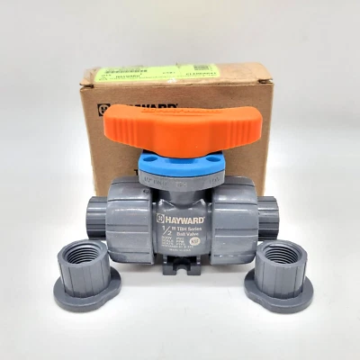 Hayward TBH1050ASTV0000 1/2" Two-Way Ball Valve - Image 1 of 4