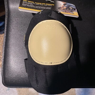 CLC LeathercraftV230 Stitched Plastic Cap Swivel Kneepads NEW - Image 1 of 4