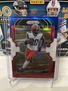 Jarvis Landry 2021 Panini Prizm Red White Blue Parallel Cleveland Browns #260
