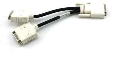 HP DMS-59 TO DUAL DVI-I Y SPLITTER ADAPTER VIDEO CABLE 338285-009 - Image 1 of 3