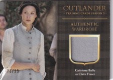 Outlander Season 3 Wardrobe Card M17 Caitriona Balfe as Claire Fraser 75/99