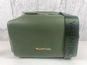 Valentino By Mario Valentino Pattie Haversack Khaki Handbag RRP £99 - Picture 1 of 12