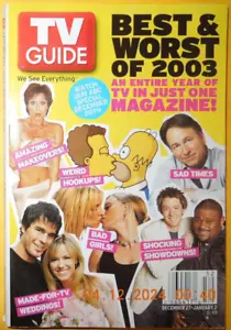 SIMPSONS tv guide best & worst MADONNA Britney JOHN RITTER Jason Bateman SOAPS - Picture 1 of 10