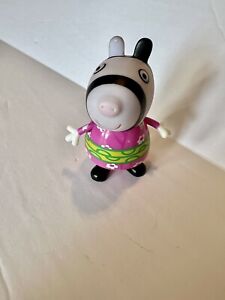 PEPPA PIG Zoe Zebra Mini Figure Jazwares Doll Toy