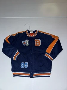 Disney Buzz Lightyear varsity jacket - navy and orange. Kids size Small - Picture 1 of 4