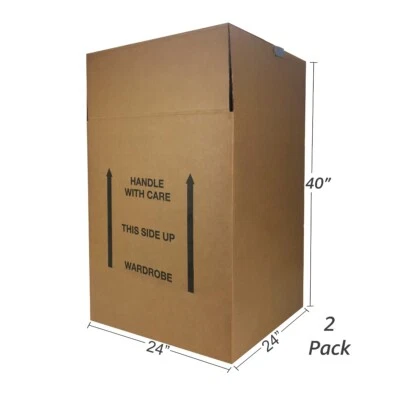 UBMOVE Wardrobe Boxes - Qty: 2 - Image 1 of 4