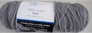 Mainstays Acrylgarn, 7 Unzen grau - Bild 1 von 1