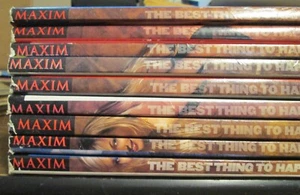 MAXIM For Men Magazine - Lot of 9 Issues - Picture 1 of 7