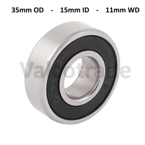 Rodamiento de rueda delantera para Gilera Runner 50 125 180 200cc (35 x 15 x 11) 6202rs - Imagen 1 de 1