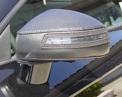 Colgan Car Mirror Covers Bra Protector Black Fits Audi TT 2008-2012 - Image 1 of 2