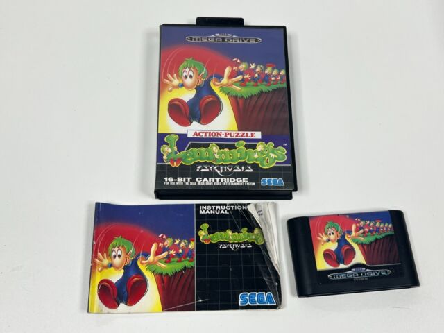 Mega Drive LEMMINGS No Instruction bbn 3109 Sega md