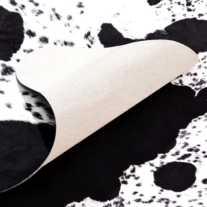 Faux Cowhide Rug 3.6 X 2.3 Feet, Cute Cow Hide Rug for Living Room Bedroom We... - Picture 1 of 7