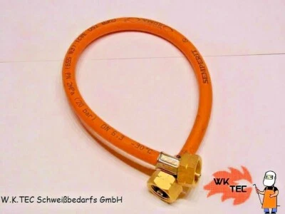Propan Flasche Verbindungsschlauch Umfüllschlauch 1,0 m 2 Dichtungen EU Semperit