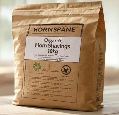 biologischer Landbau 10 kg Hornspäne Horndünger Naturdünger Garten Gemüse Blumen - Bild 1 von 2