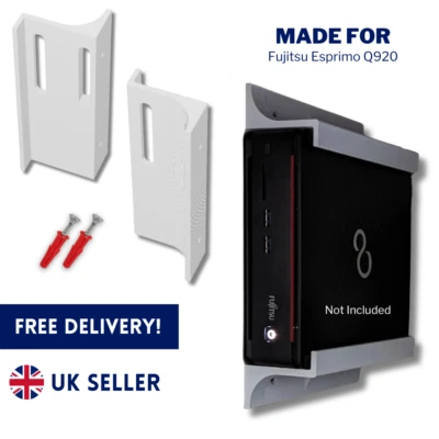 Wall Mount for FUJITSU ESPRIMO Q920 Holder Bracket Shelf Clip Organiser Dock UK - Image 1 of 2