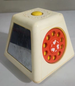 Caja ocupada de juguete sensorial para bebé Fisher Price Turn and Learn vintage bebé #156 - Imagen 1 de 5