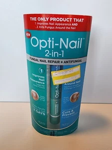 Opti-Nail 2-In-1 Fungal Nail Repair, Plus Antifungal, Improves Nail, Exp 05/2024 - Picture 1 of 5