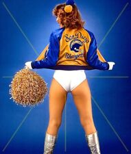 1980-1989 VINTAGE CHEERLEADER "Chargers" color classic photo (Celebrities)