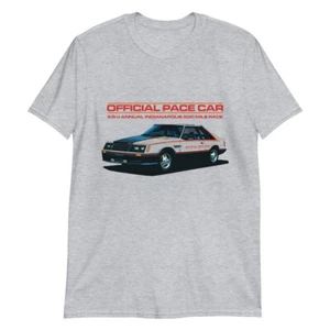 1979 Ford Mustang - 63rd Annual Indianapolis 500 Official Pace Car T-Shirt - Picture 1 of 4