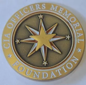 CIA Officers Memorial Foundation Challenge Coin - Picture 1 of 2