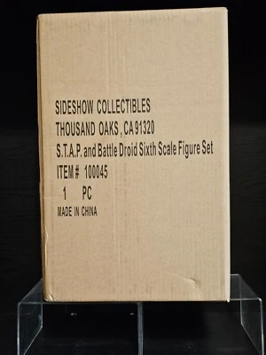 STAR WARS SIDESHOW S.T.A.P. JUEGO DROIDE DE BATALLA SEXTA ESCALA SELLADO DE FÁBRICA Foto 1 de 4